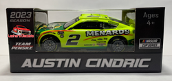 AUSTIN CINDRIC 2023 MENARDS QUAKER STATE 1:64 ARC DIECAST
