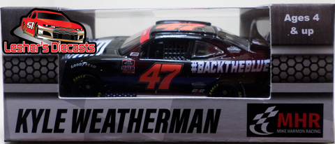 Kyle Weatherman 2020 #47 #BackTheBlue Camaro Xfinity Series 1:64 ARC -