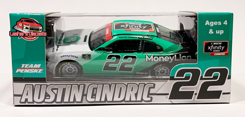 Austin Cindric 2020 #22 MoneyLion Championship Xfinity Ford Mustang 1:64 ARC -