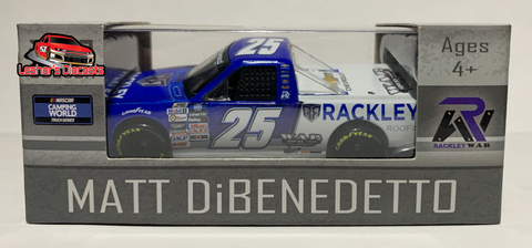 MATT DIBENEDETTO 2022 RACKLEY ROOFING SILVERADO 1:64 ARC -